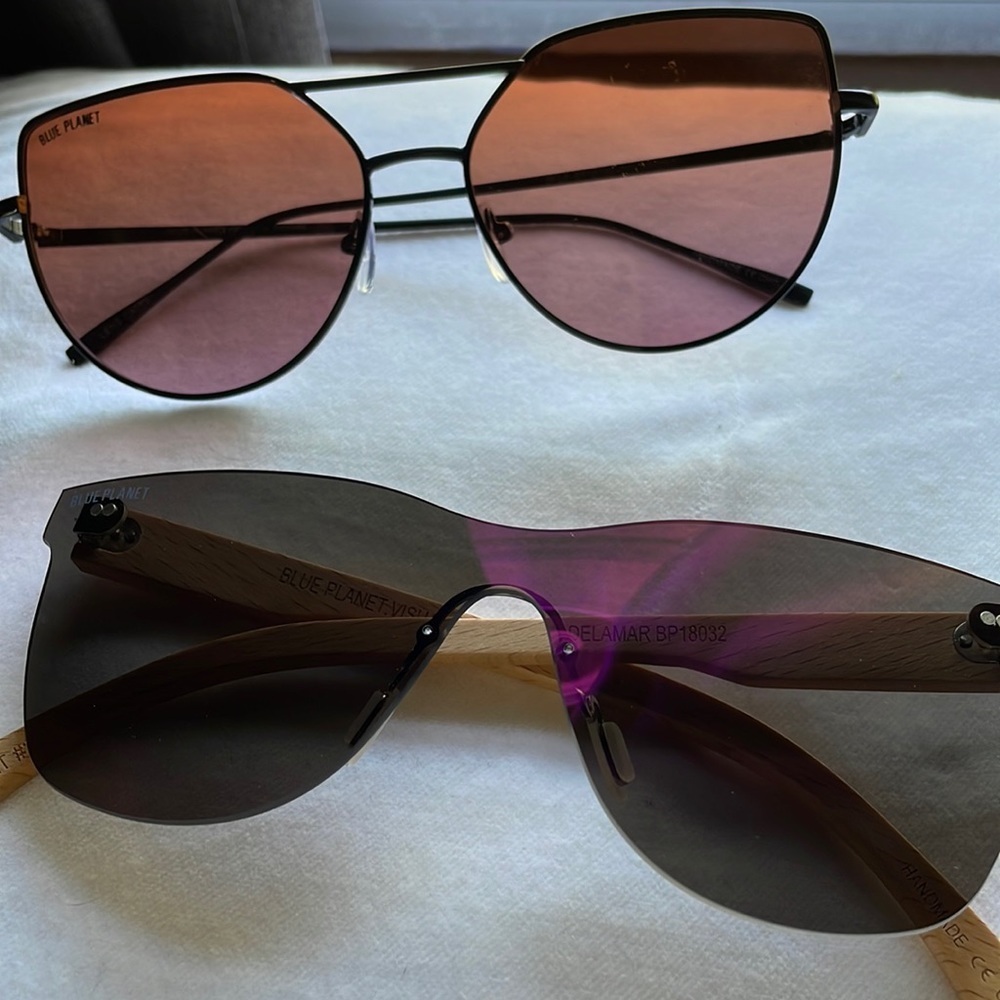 🔥🔥5/$25! 2 Blue Planet Eco Eyewear sunglasses